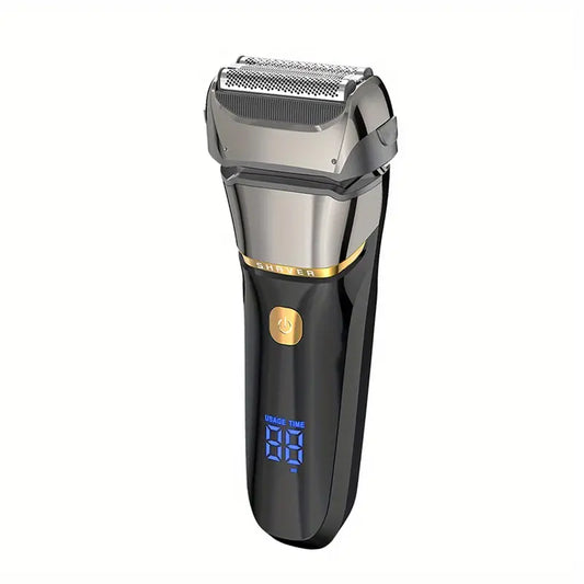 Rechargeable Wet & Dry Electric Razor For Men